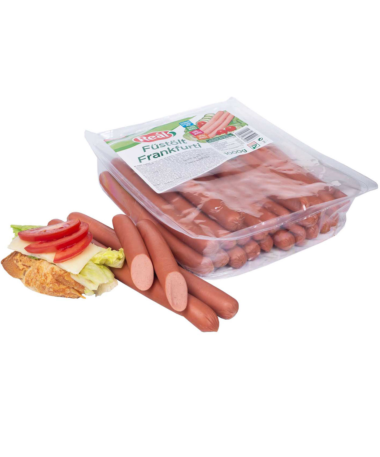 Reál Füstölt Frankfurti 1000g